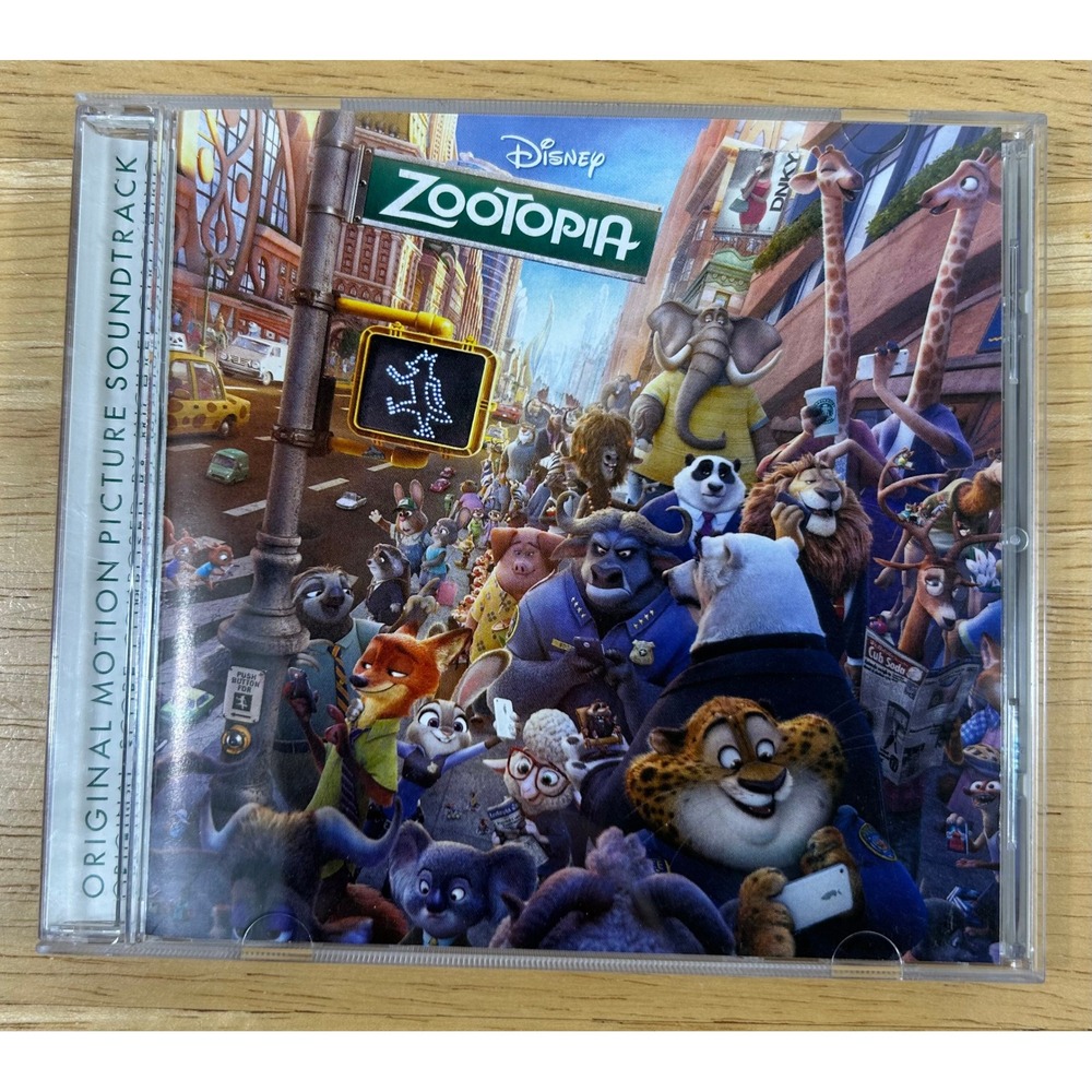 Disney Zootopia Original Motion Picture Soundtrack CD Try Everything Shakira